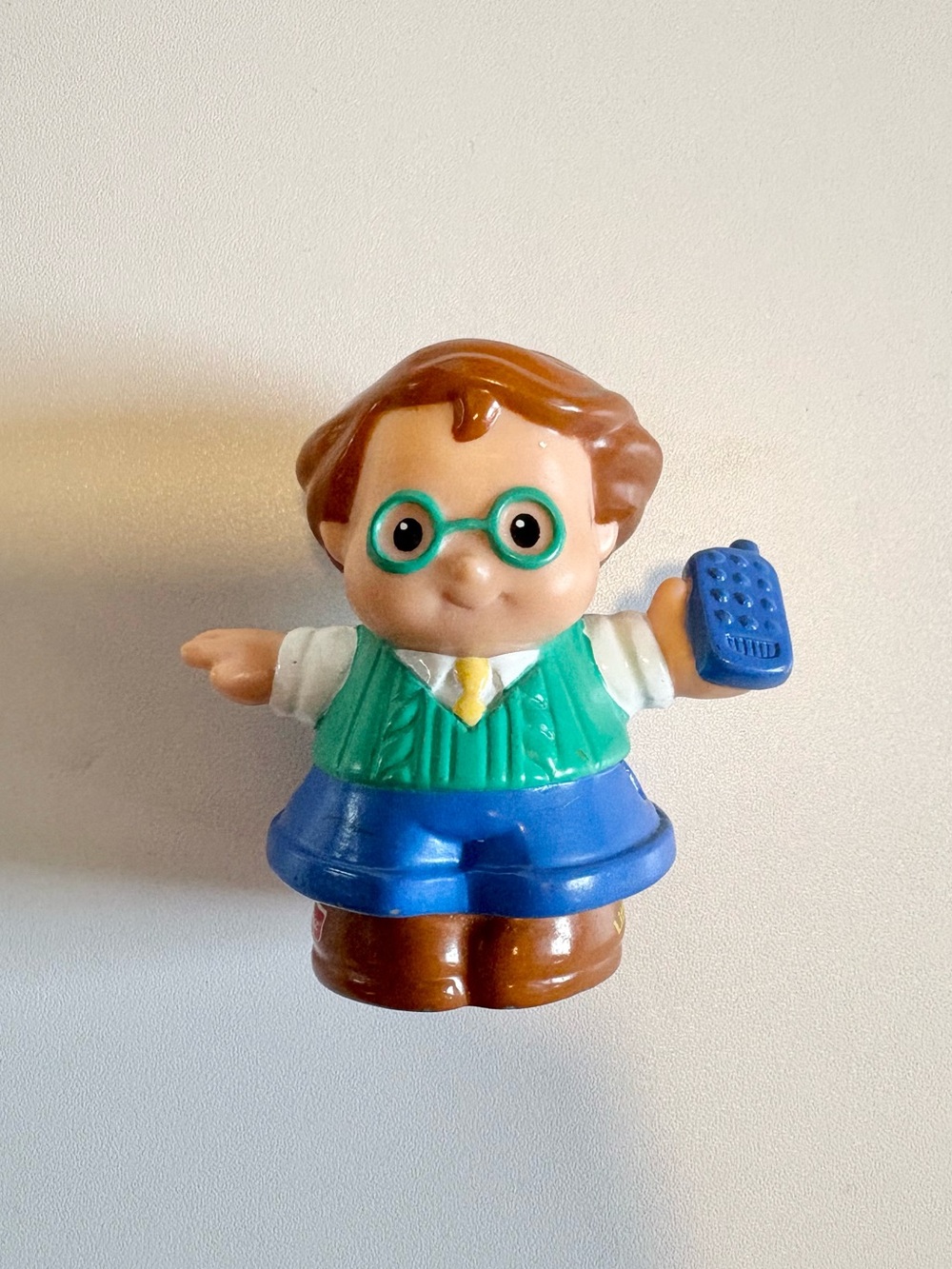 ⭐️ Fisher Price Little People Sweet Sounds Dad Vintage Figure (2001)